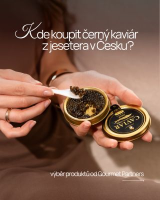 Kde koupit pravý kaviár z jesetera v Česku? Gourmet Partners je místo, kde začíná opravdová chuť luxusu✨ Najdete u nás...